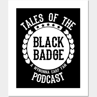 Tales Of The Black Badge Podcast - White Posters and Art